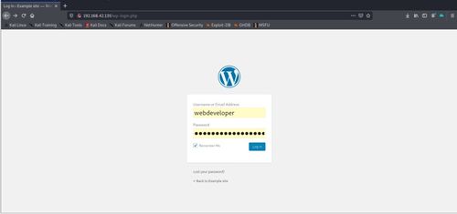 网络渗透测试实验四 ctf实践 webdeveloper靶机渗透